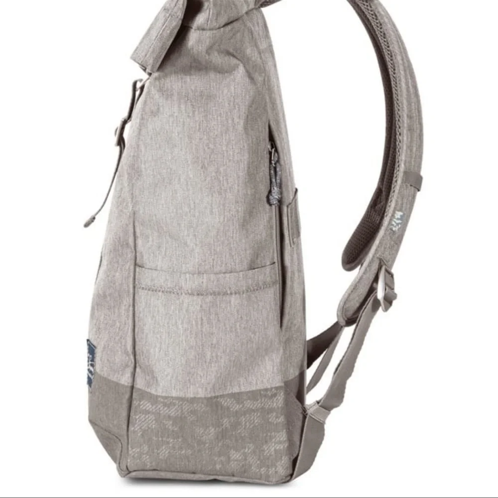 NWT skyway rained roll top commuter backpack large size